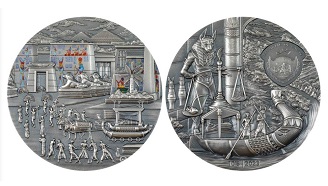 Египетское царство мёртвых появится на серебряной монете