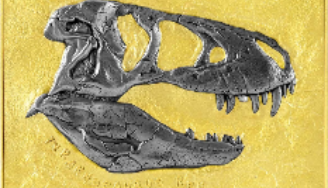 Угрожающие челюсти доисторического гиганта T-Rex