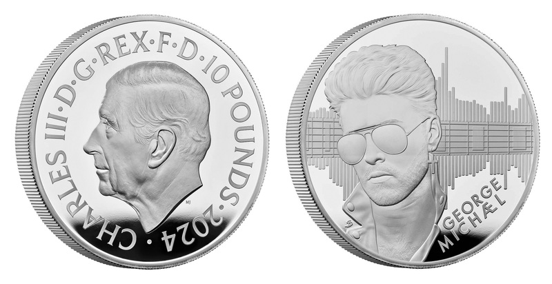 Великобритания посвятила новые монеты культовому музыканту Джорджу Майклу