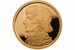 Тадеуш Костюшко на золотой монете
