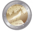 Банк Эстонии выпустил монету, посвященную волку