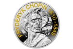 Монета «Фредерик Шопен» представлена в Польше