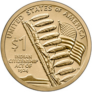 Закон о гражданстве индейцев 1924 года стал темой новых монет США