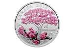 Монета «Цветущая вишня» уже продается в Канаде