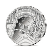Новая «олимпийская» монета с Триумфальной аркой вышла во Франции