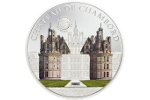 Монета «Замок Шамбор» изготовлена для Республики Палау