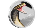 Монета «Королевская кобра» - третья в серии «Короли континентов»