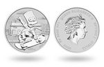 Симпсоны на инвестиционной монете Тувалу