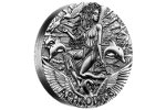 На серебряной монете изображена Афродита
