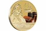 Монета «Сэр Генри Морган» - бронзовый вариант серии «Золотой век пиратства»