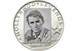 Монета «Грегори Пек» пополнила серию «Легенды Голливуда»