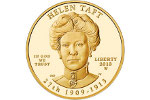 В США продается золотая монета «Хелен Тафт»