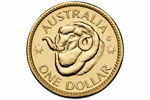 Австралия представила монету с бараньей головой