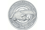 Крокодил Бинди – героиня новой австралийской монеты