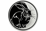Кролик - символ 2011 года по лунному календарю отчеканен на монетах