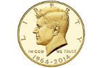 В США продают юбилейные полдоллара с портретом Кеннеди