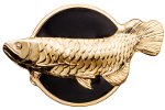 Монета «Рыба-дракон»: особенности технологии чеканки