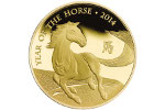 «Год Лошади» - золотые и серебряные монеты Великобритании 