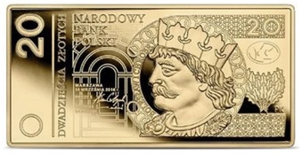 Польша анонсировала выход памятной монеты нестандартной формы в виде купюры
