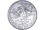 Портрет Луи Блерио – на монете «Нор - Па-де-Кале» <br> (10 евро)