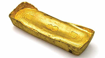 Китайское золото в чеканке Петра I