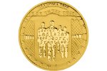В Чехии изготовили монету «Освобождение Освенцима»