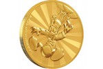 В золотой коллекции «Микки Маус и друзья» вышла монета с Дональдом Даком