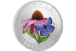 Новая канадская цветная монета номиналом 25 центов