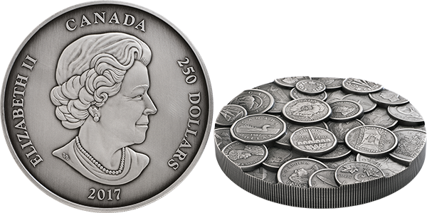 Канадская коллекция монет