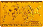 В Китае представили монету «Шесть галопирующих коней»