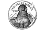Монета «Большой Сфинкс» отчеканена вслед за «Великими пирамидами»