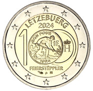 Люксембург представил памятную монету к 100-летию 1 франка