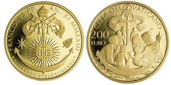 Ватикан подготовил к «святому 2025 году» коллекционные монеты