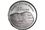 Во Франции выпустили набор монет «Вокзал Лион-Сент-Экзюпери»