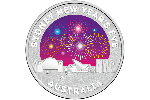 Монета вдохновения красотами Сиднея в канун Новогодних праздников