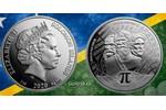 Монета номиналом 3,14 доллара посвящена числу Пи