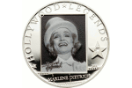 Марлен Дитрих –  легенда Голливуда (5 серебряных долларов)