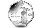 Монета Гибралтара: "Люблю тебя до Луны и обратно"