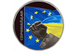 Украинским коллекционерам представили монету «Евромайдан»