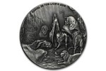 Монета «Даниил в логове львов» продается в США
