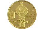 Булава Фердинанда I украсила золотую монету Румынии