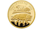 Монетный двор Великобритании представляет монеты, посвященные Году Свиньи по Лунному календарю