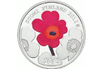 Маки на монете в честь Арми Ратиа (10 евро)