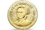 Олимпия де Гуж – героиня французских памятных монет 