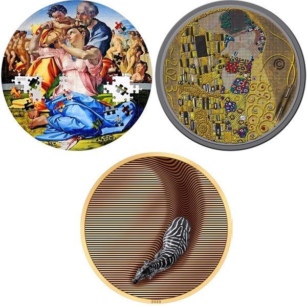 «Монетное созвездие-2024»: Power Coin выдвинула «мозаичную» и «вышитую» монеты в категории «Лучшее художественное решение»