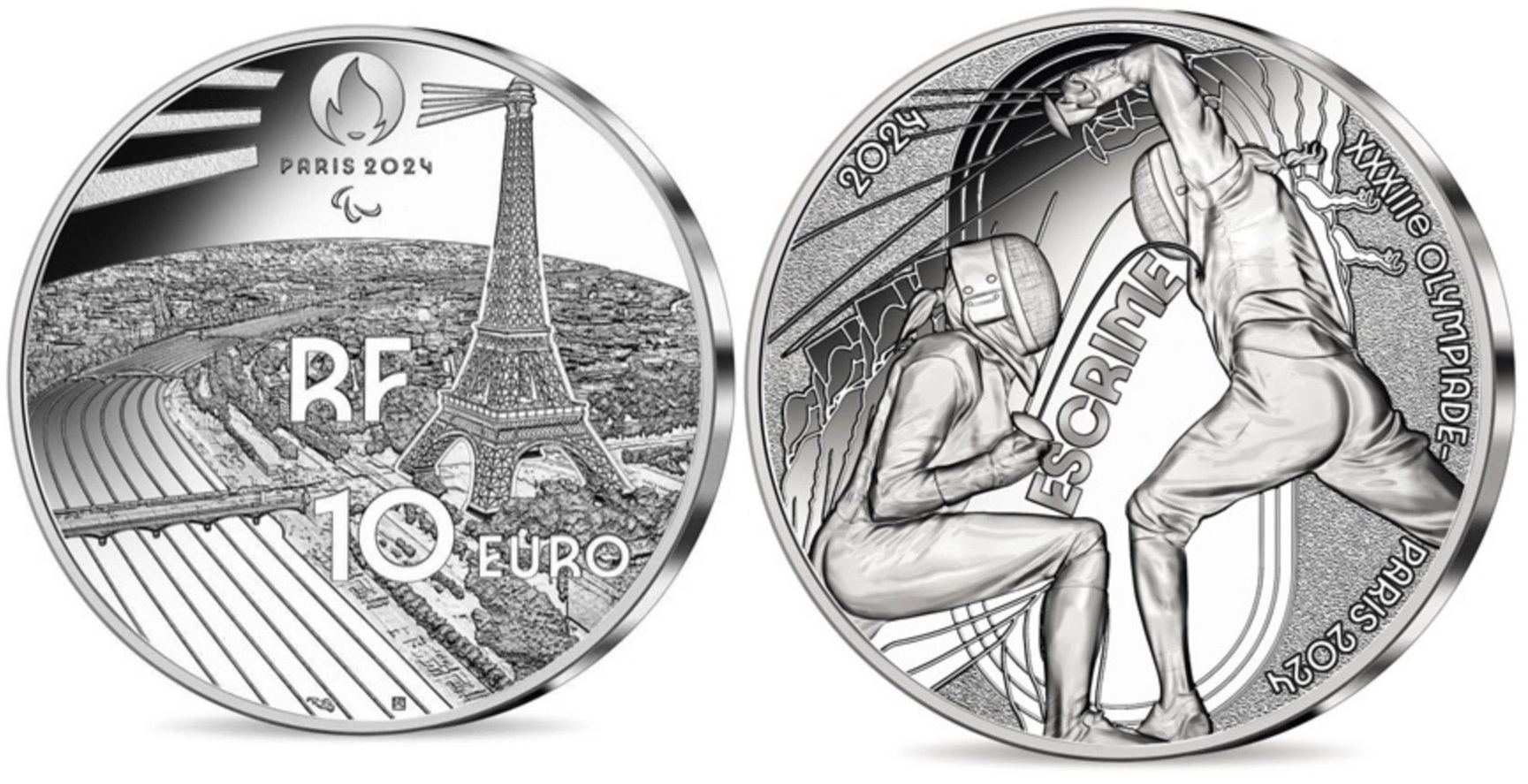 Франция представила новые монеты к Олимпиаде 2024 в Париже