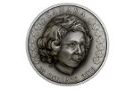 При чеканке монеты «Юная принцесса» использован 3D-эффект