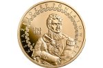 Третью монету в честь Понятовского изготовили из золота 