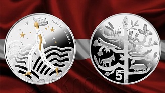 Серебряная монета отметит юбилей поэта из "Культурного канона Латвии"