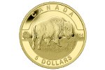Серия «О, Канада» пополнилась золотой монетой